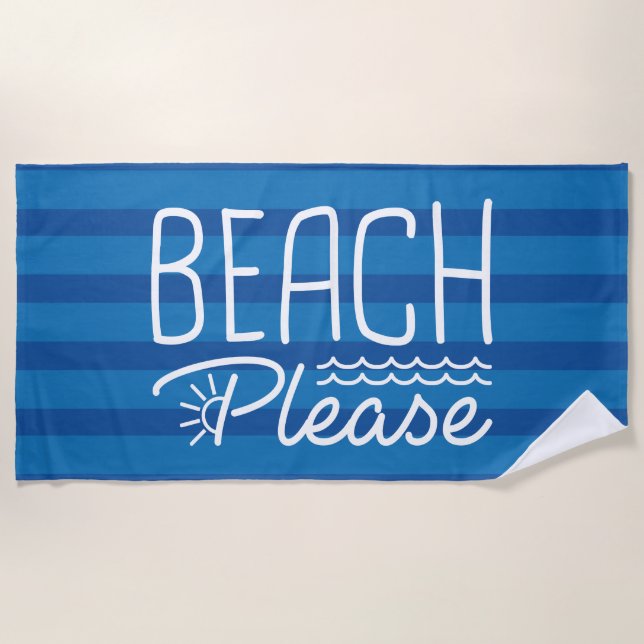 Beach Please Towel (Front)