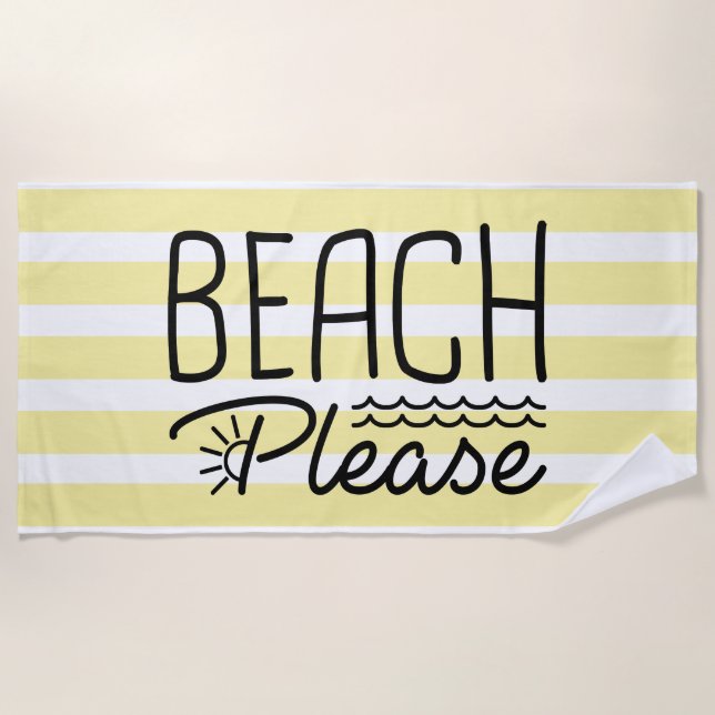 Beach Please Towel (Front)
