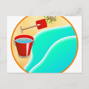 Beach Postcard
