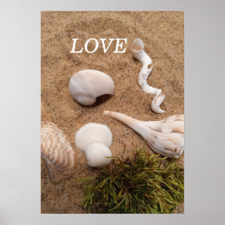 Beach Poster: Love Poster