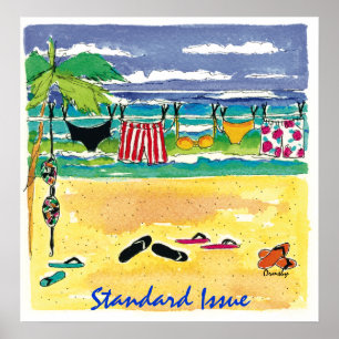 Beach -poster poster