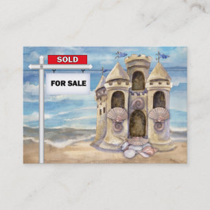 Beach Real Estate Business Card - SRF