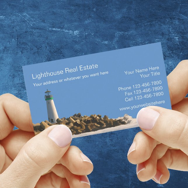 Beach Real Estate Business Cards (Creator Uploaded)