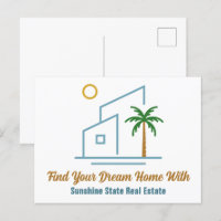 Beach Real Estate Company Cute Customisable