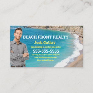 Beach Realtor Business Card