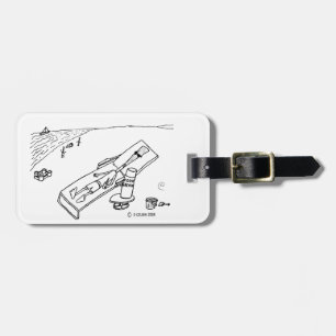 Beach Reed Luggage Tag