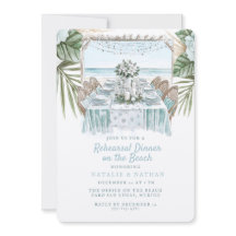 Beach Rehearsal Dinner | Winter Wedding