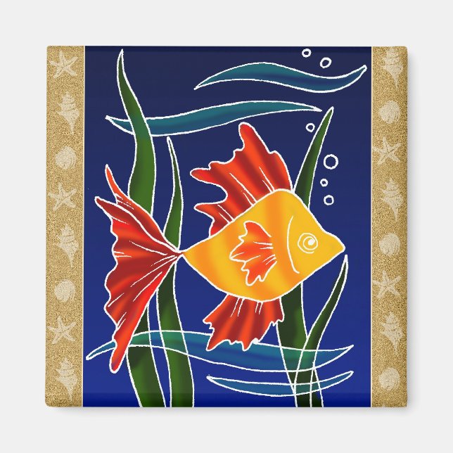 Beach reminder! magnet (Front)