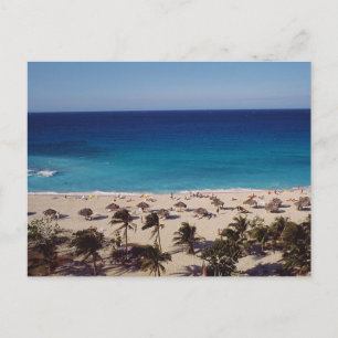 Beach Resort Background Postcard