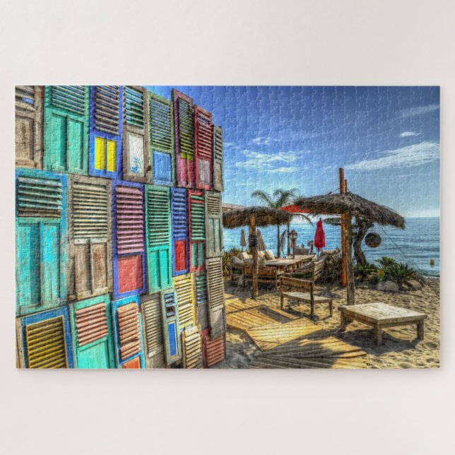 beach restaurant puzzle (Horizontal)