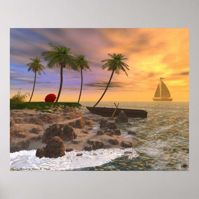 Beach Retreat Poster (Front)