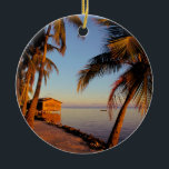 Beach Roatan Honduras Ceramic Tree Decoration<br><div class="desc">Beach Roatan Honduras Gifts and Products For Sale.</div>