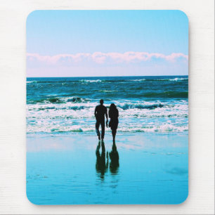 Beach Romance Mousepad