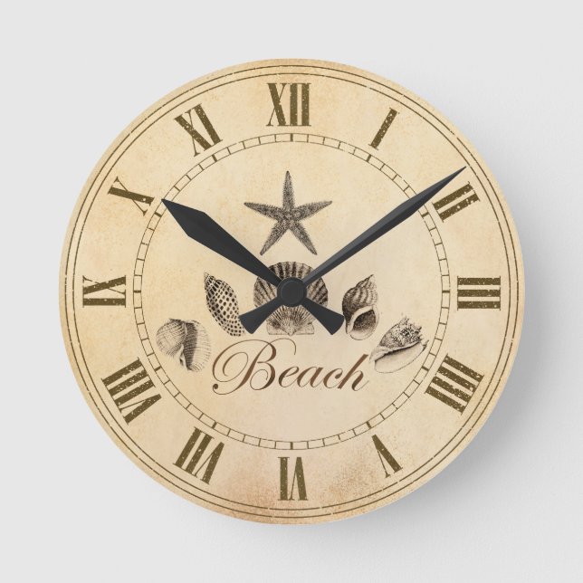 Beach Round Clock (Front)