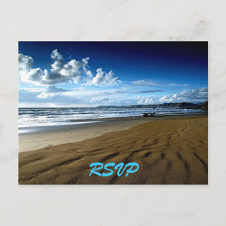 Beach RSVP Postcard