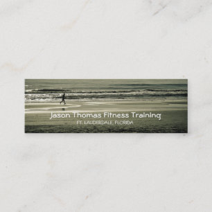 Beach Runner Mini Business Card