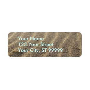 Beach Sand Address Labels