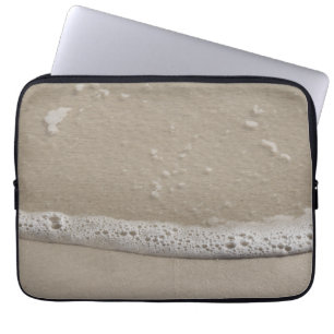Beach Sand and Sea Foam Laptop Sleeve