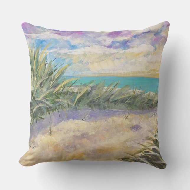 Beach Sand Dunes pillow (Front)