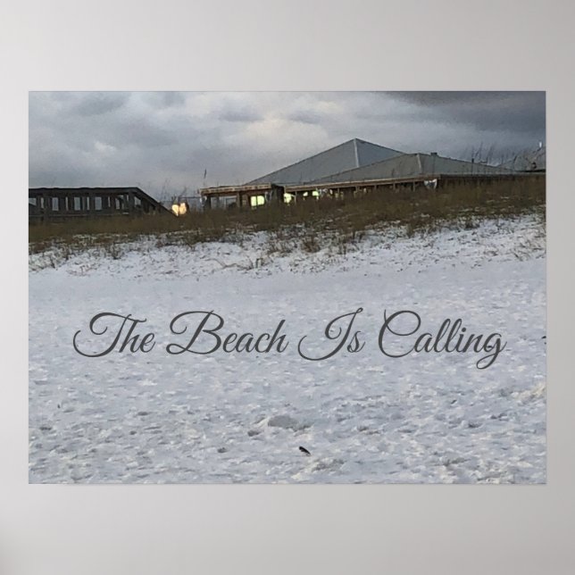 Beach Sand Poster (Front)