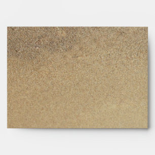 Beach Sand Tropical Decorated A7 Envelopes
