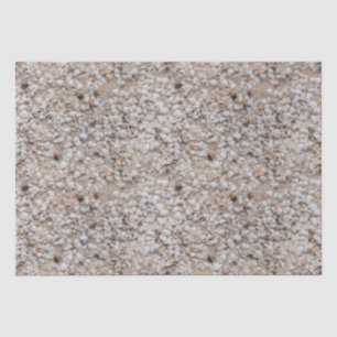 Beach Sand with Small Seashells Repeating Pattern Tissue Paper