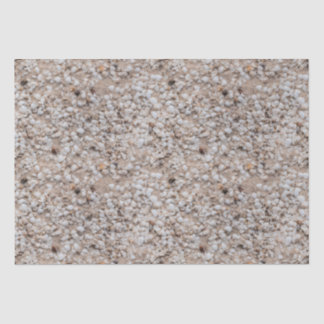 Beach Sand with Small Seashells Repeating Pattern Tissue Paper