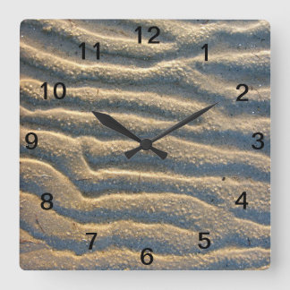Beach Sandy Beach Beige Wall Clock