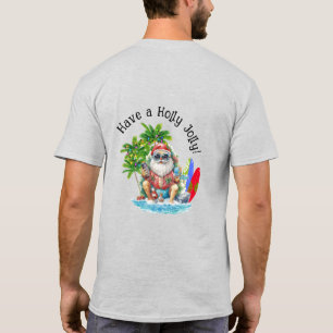 Beach Santa for Men and Women  T-Shirt