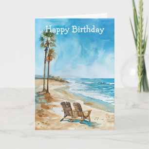Beach Scene Card