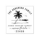 Beach Scene Custom Return Address