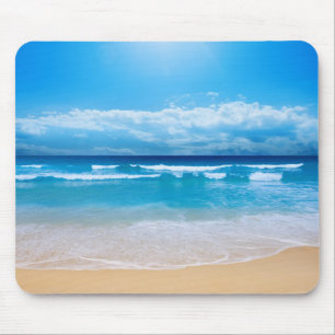 Beach Scene Mouse Pad