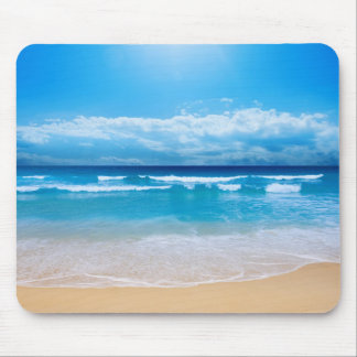 Beach Scene Mouse Pad