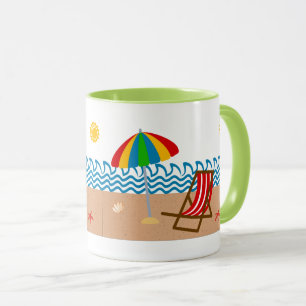 Beach Scene Mug
