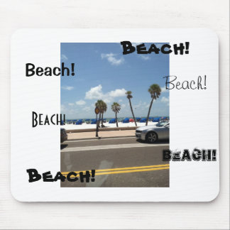 Beach scene on Mouse Mouse Pad