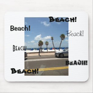 Beach scene on Mouse Pad