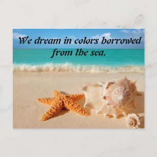 Beach Scene Postcard