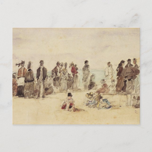 Beach Scene Postcard (Front)
