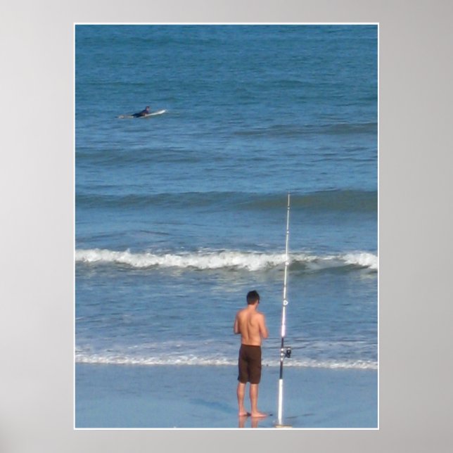 beach scene poster (Front)
