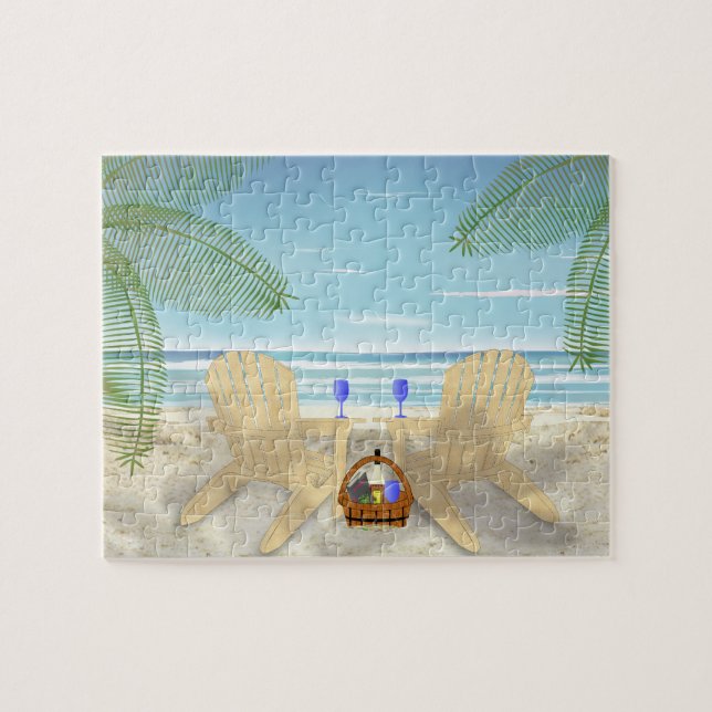 Beach Scene Puzzle (Horizontal)