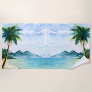 Beach Scene Towel