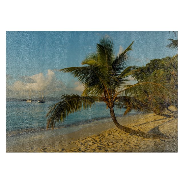 Beach scenic cutting board (Front)