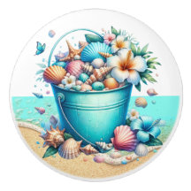 Beach Sea Shell Drawer Knobs - SRF
