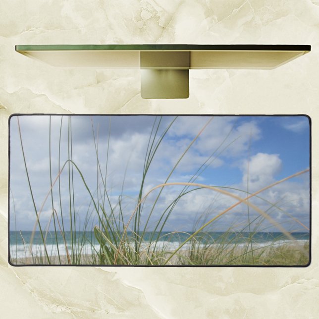 Beach Seagrass Photographic Coastal Landscape Desk Mat (Creator Uploaded)