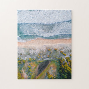 Beach, Seascape Aerial View Jigsaw Puzzle