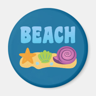 Beach Seashells Magnet