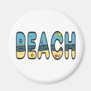 Beach Seaside Magnet