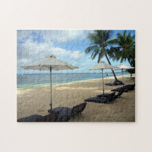beach seats jigsaw puzzle