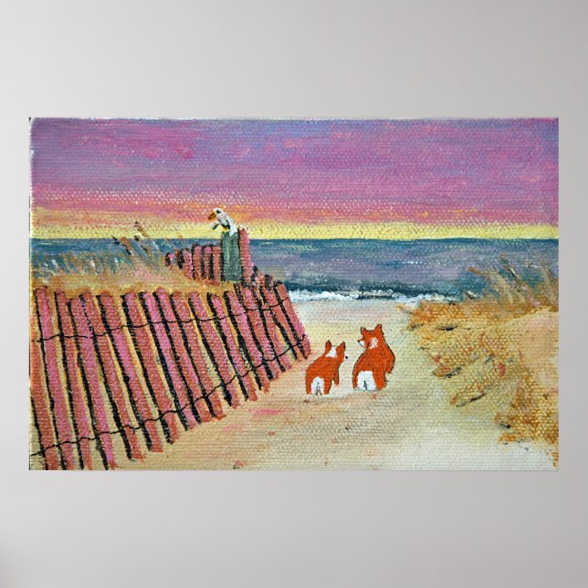 Beach set poster (Front)