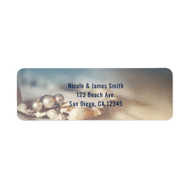 Beach Shells & Pearl Jewellery Elegant Bridal (Front)